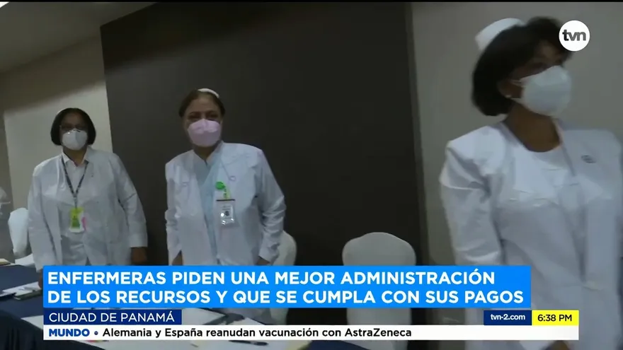 Aún hay enfermeras que no han podido cobrar sus quincenas