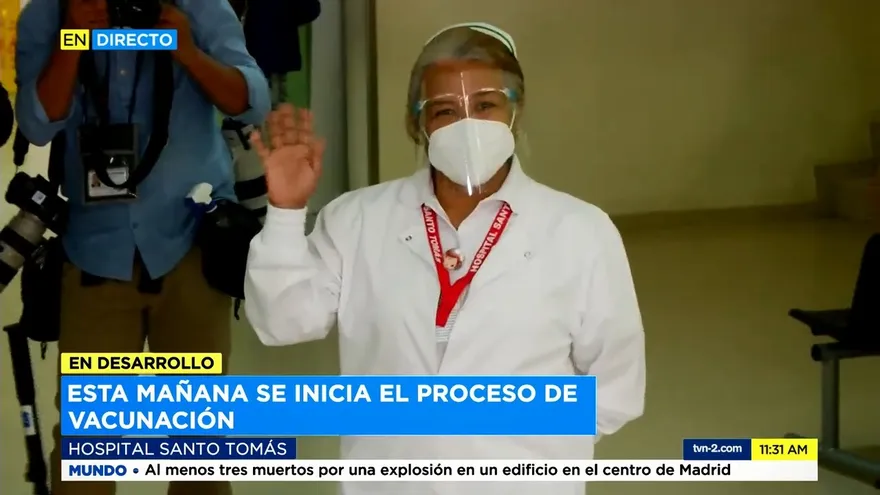 Habla enfermera que será la primera vacunada en Panamá