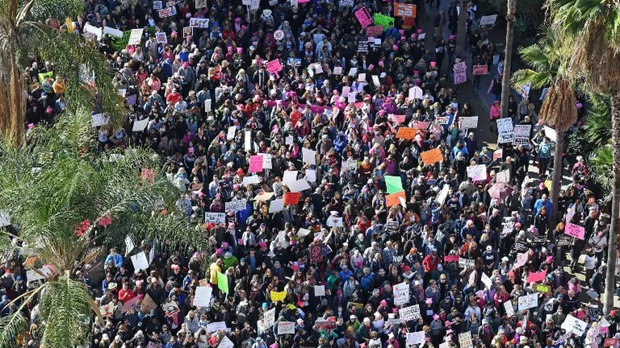Manifestaciones contra Trump.