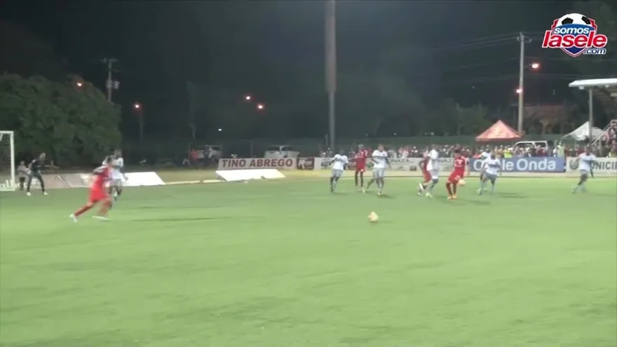 La riña que pasó en el partido Atlético Chiriquí vs Plaza Amador