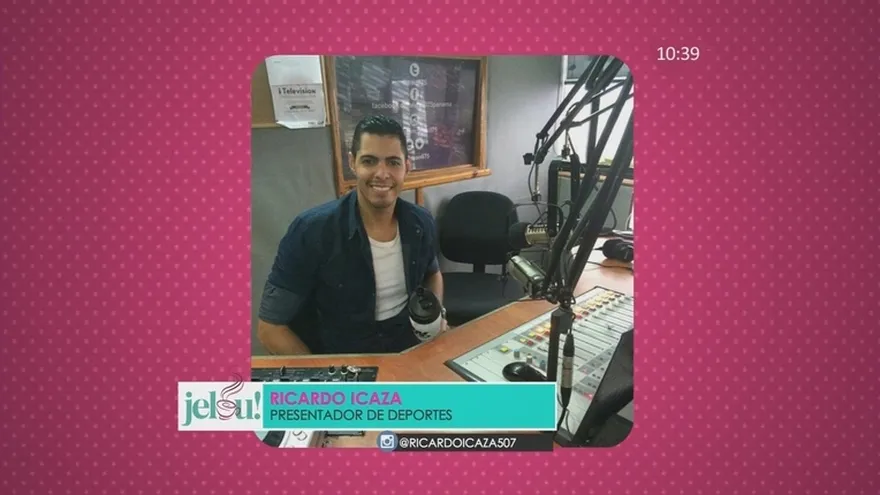 Conozcamos al guapo presentador de deportes Ricardo Icaza