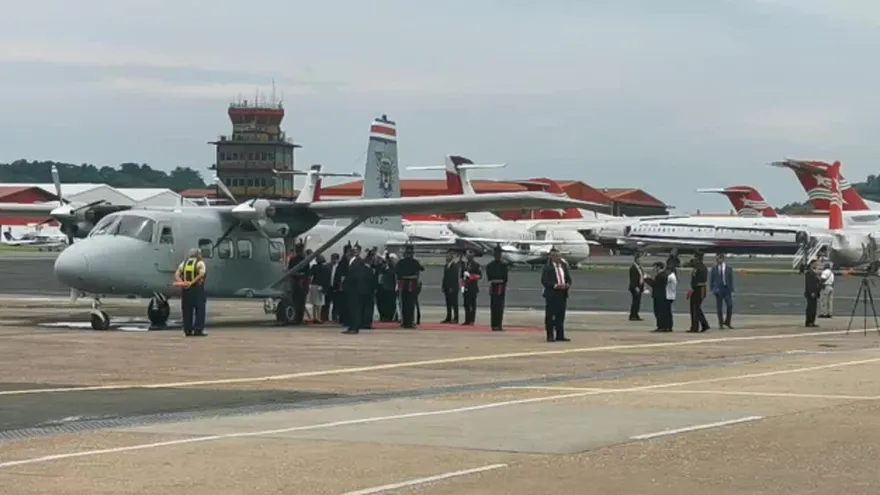Presidente de Costa Rica visita Panamá