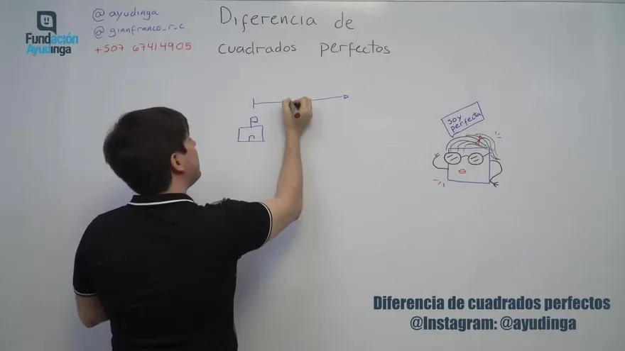 Ayudinga Matemáticas 9° - Casos de Factorización - Diferencia de Cuadrados Perfectos Parte III 15 de abril de 2020