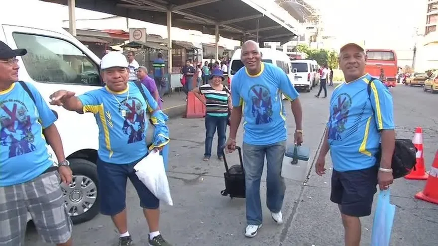 Feligreses veneran al Nazareno de Portobelo