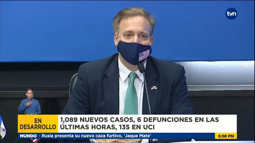 Jefe de misión de EEUU en Panamá habla sobre donación de vacunas