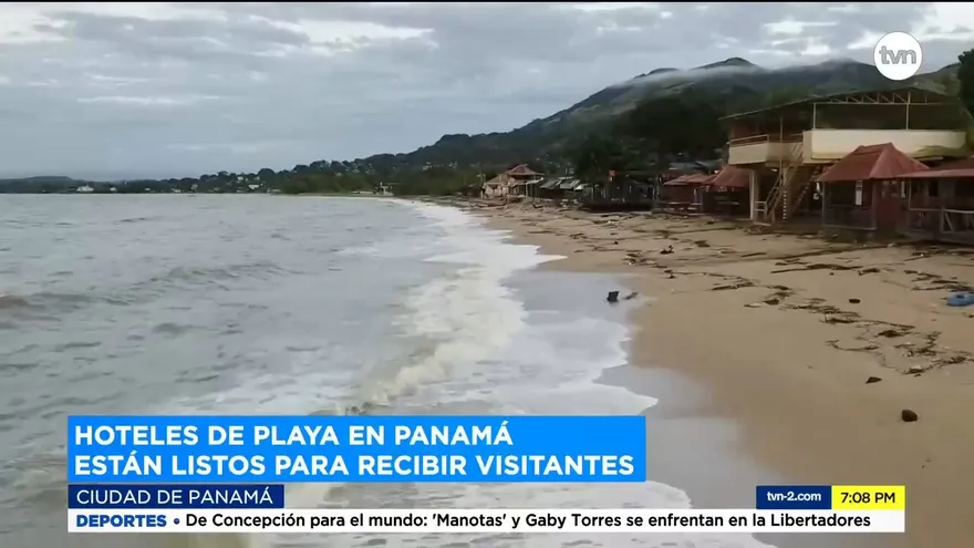 Hoteles de playa en Panamá están listos para recibir visitantes