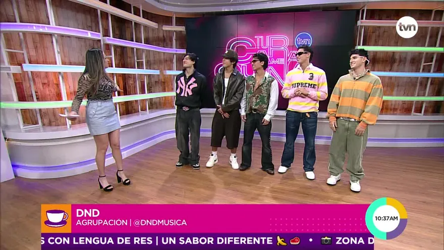 Agrupación masculina DND llega a Panamá para los Premios Juventud 2025