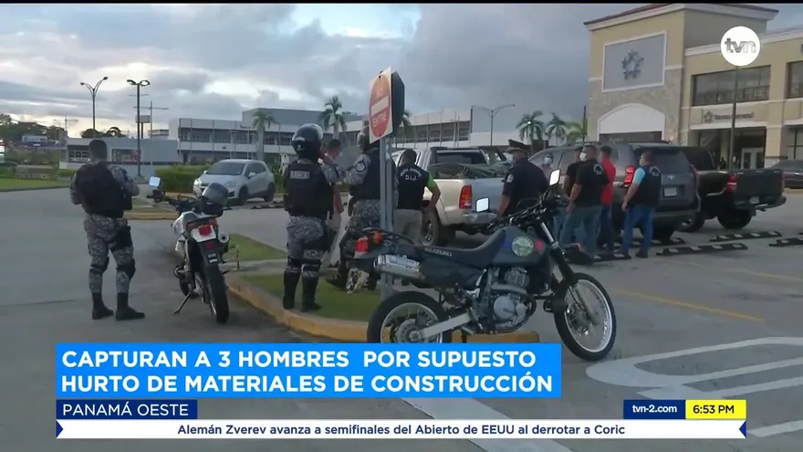 Capturan a hombres en La Chorrera por supuesto hurto