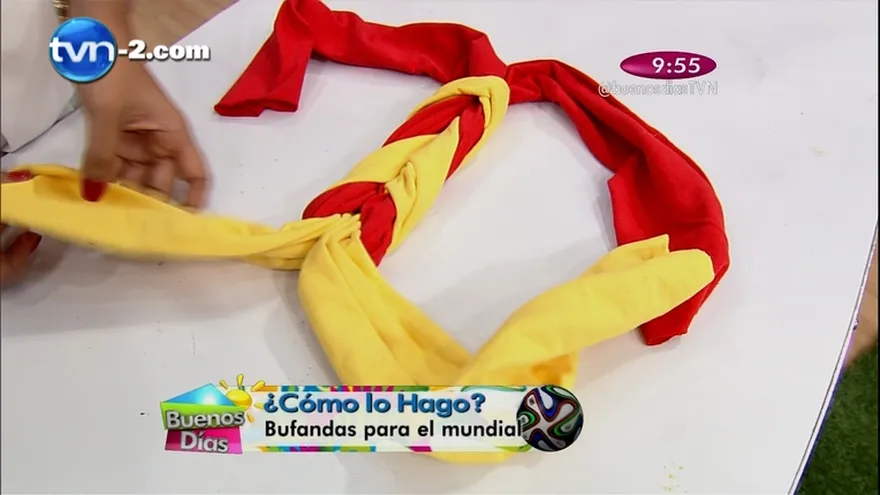 Segmento Cómo lo Hago - Bufandas para el Mundial