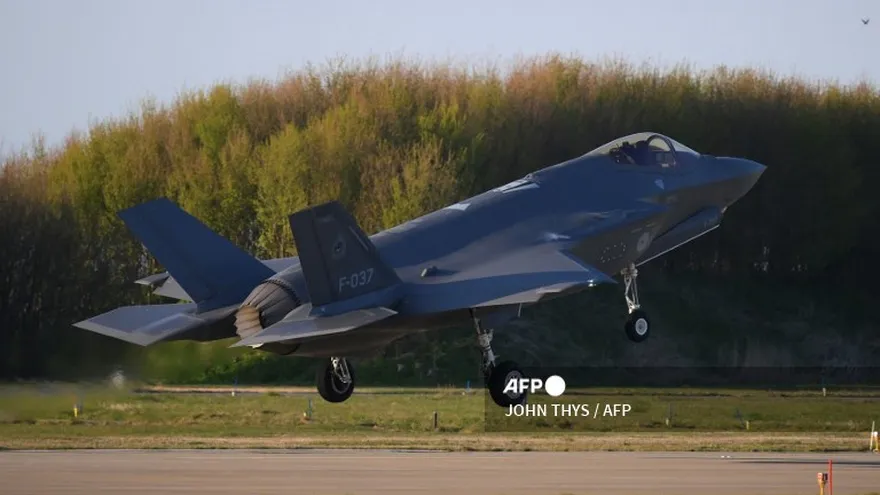 Avión caza F-35 de Estados Unidos.