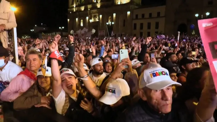 La campaña se tensa en Colombia a una semana de las presidenciales.