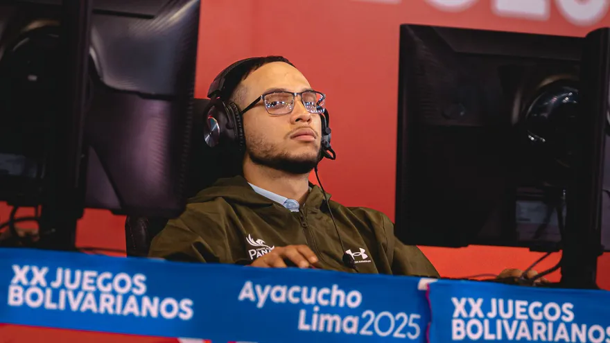 Panamá en acción durante la competencia de Esports de los Juegos Bolivarianos 2025