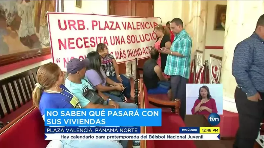 Residentes de Plaza Valencia temen perder sus casas