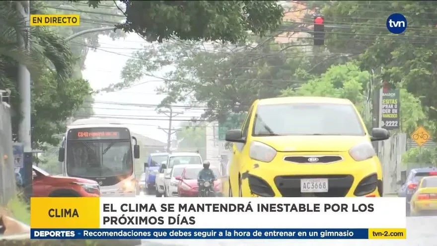 Expertos prevén clima inestable durante los próximos días