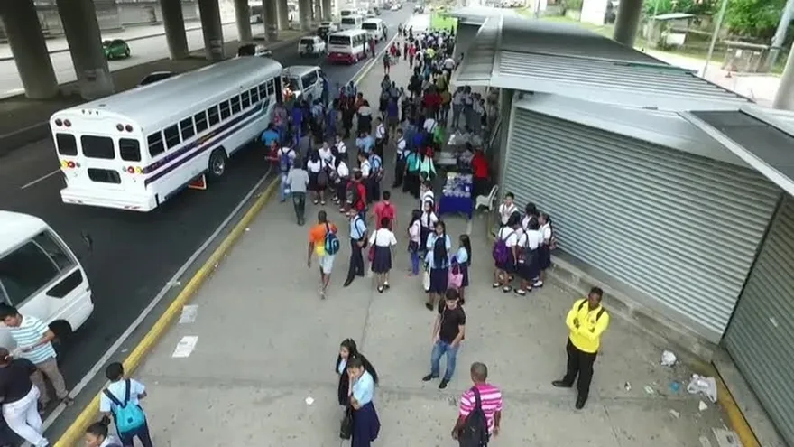 Zona paga en Los Andes.