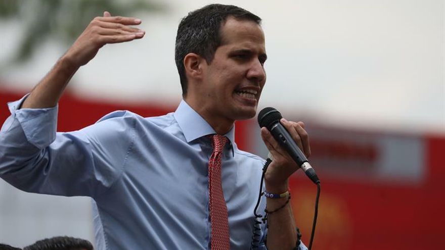 Juan Guaidó, jefe del Parlamento de Venezuela.