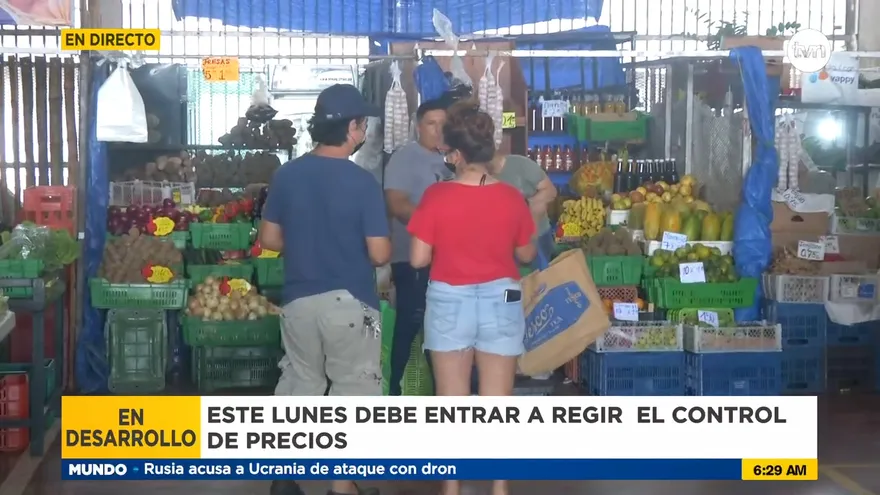 Empieza regir el control de precios