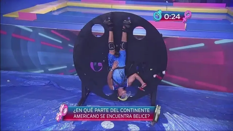 ¡Cuántos globazos recibieron los guerreros jugando en el Disco Loco!