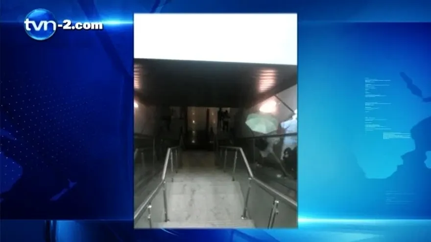 Filtraciones en estación del Metro de Panamá