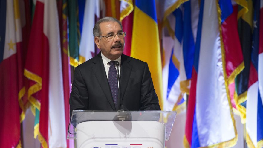 El presidente dominicano Danilo Medina.