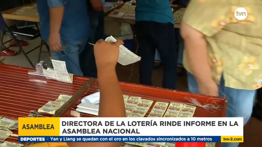 Directora de la Lotería presenta rendición de cuentas