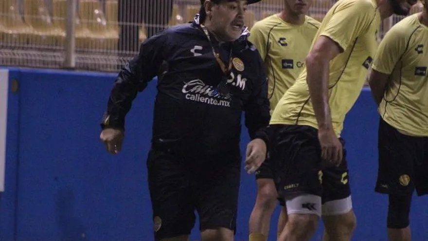 Maradona quiere los puntos: "Que la Conmebol dé campeón a Boca"