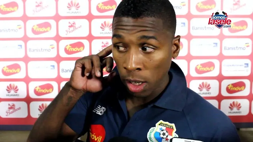 Armando Cooper en zona mixta