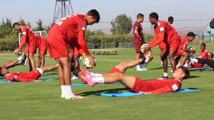 Entrenamiento de la selección de Panamá Sub20
