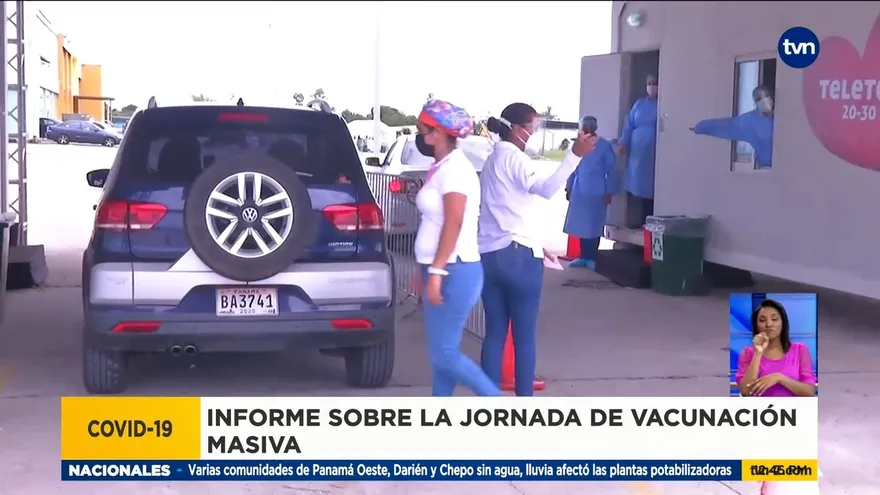 Más de 10 mil personas han sido vacunadas en Santiago