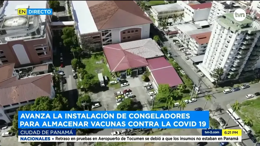 Avanza instalación de congeladores para vacuna contra la COVID-19