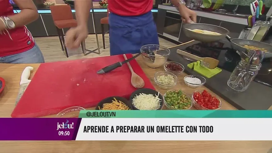 ¿Alguna vez habías probado un omelette con todo?