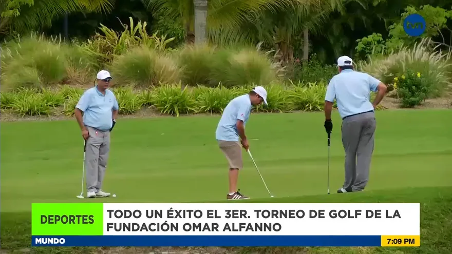 Todo un éxito el 3er torne de golf de la Fundación Omar Alfano