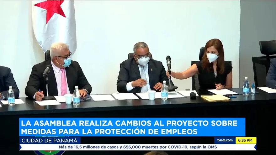 Realizan cambios a proyecto de ley sobre protección de empleos