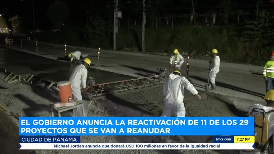 Gobierno anuncia la reactivación de 11 de los 29 proyectos que se van a reanudar