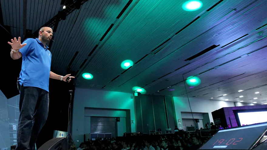 El cofundador y líder de la compañía de hardware estadounidense Alienware, Frank Azor.