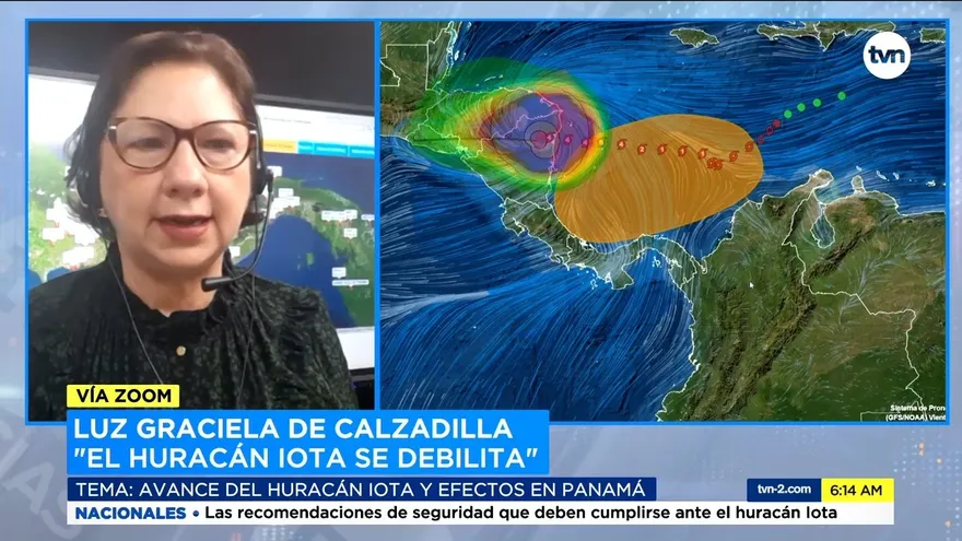 Avance de Iota en Centroamérica
