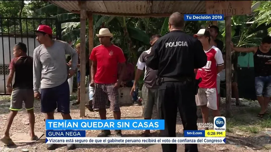 Moradores de Guna Nega realizan cierre de calle