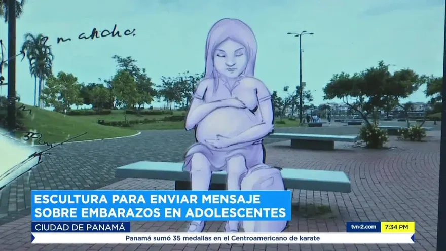 La muñeca que envía un mensaje sobre el embarazo en adolescentes