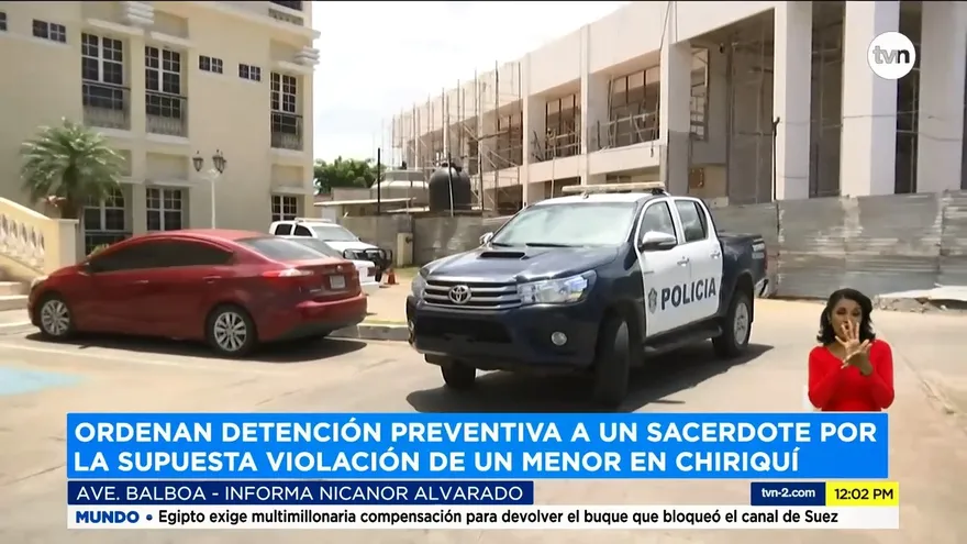 Sacerdote es detenido provisionalmente por supuesto delito sexual contra un menor de edad