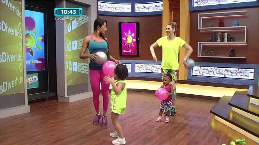 Rutina de ejercicios para hacer con nuestros hijos