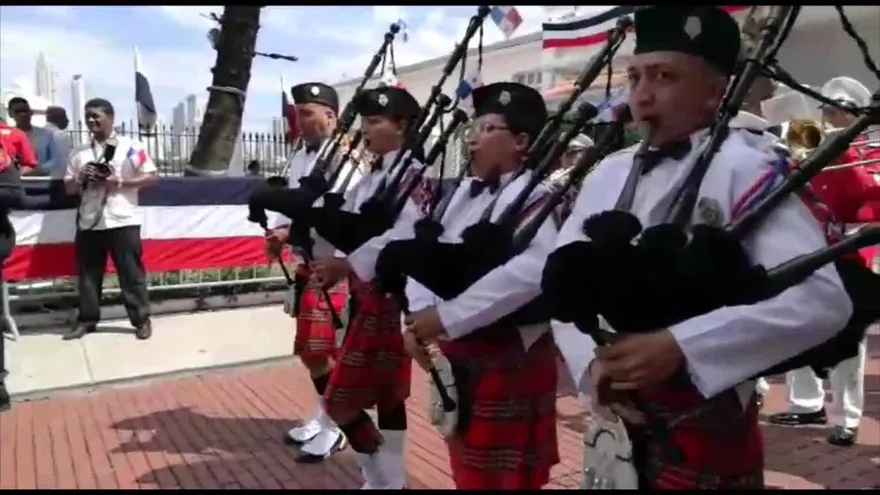 Estrenan grupo de gaitas en el CBP