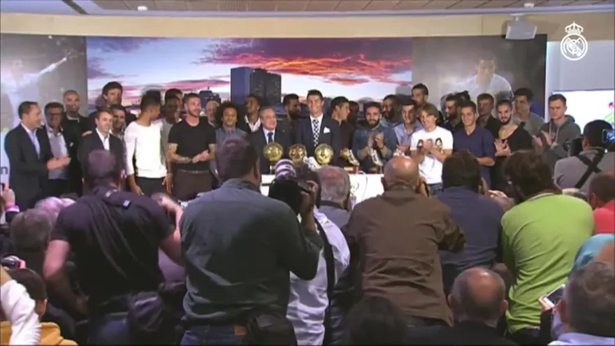 El Real Madrid rinde homenaje a Cristiano Ronaldo, máximo goleador de la historia del club