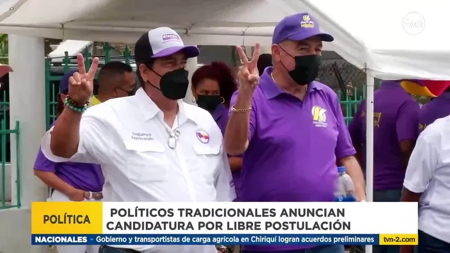 Miembros de partidos políticos buscarían candidaturas por la libre postulación