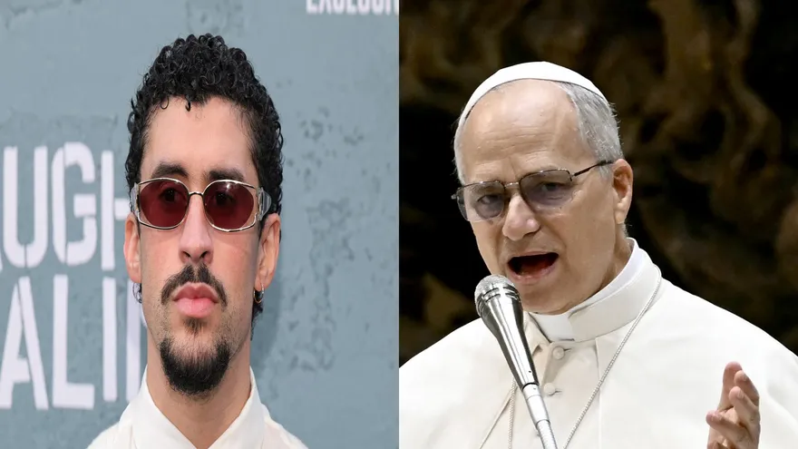 Bad Bunny y el papa León XIV
