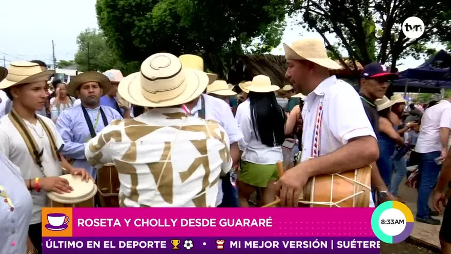 Chollykid y Roseta aprenden a cantar tamborito desde Guararé