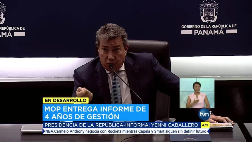 MOP presenta informe de gestión