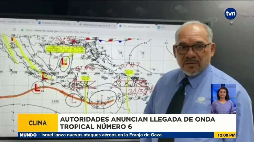 Lluvias continuarán este fin de semana producto de la onda tropical N°6