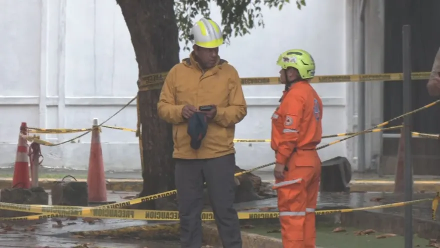 Realizan inspección en antigua zona de maternidad del Hospital Santo Tomás