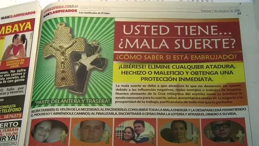 Las promesas curativas