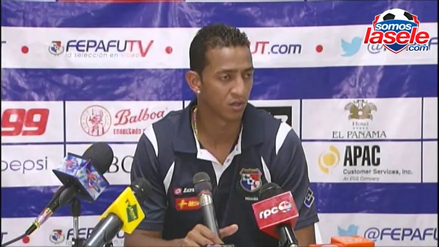 Conferencia de prensa Rolando Escobar - antesala Panamá vs Honduras